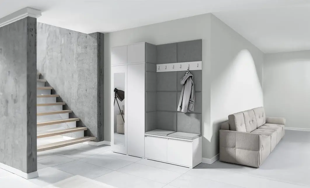 Cuier Hol Max 19, Alb/ Gri - Trinity 14