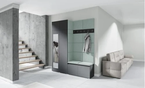 Cuier Hol Max 19, Grafit/ Verde - Trinity 21