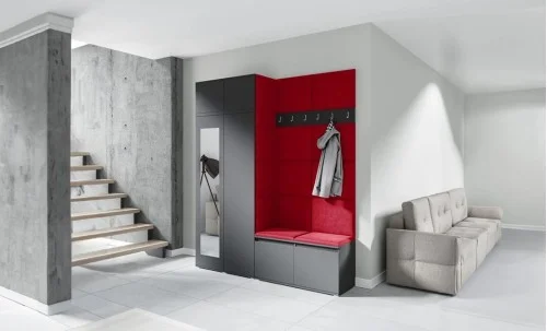 Cuier Hol Max 19, Grafit/ Rosu - Trinity 24