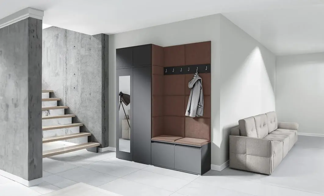 Cuier Hol Max 19, Grafit/ Maro - Trinity 7