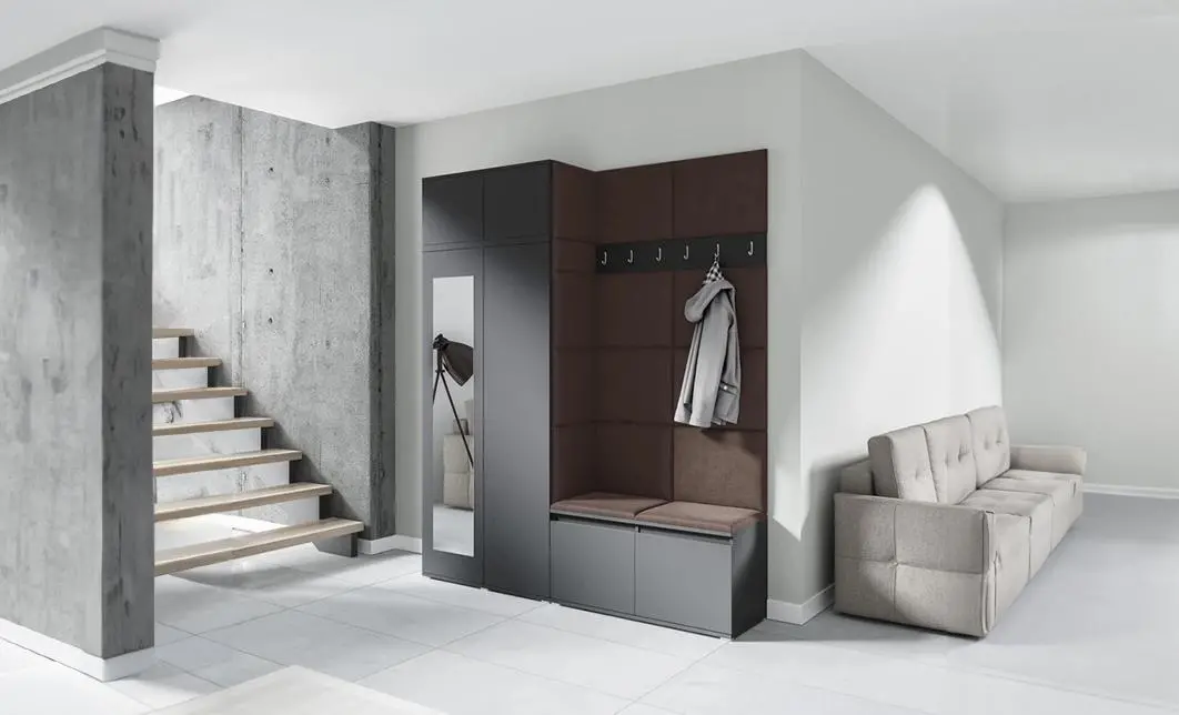 Cuier Hol Max 19, Grafit/ Maro - Trinity 8