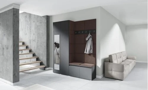 Cuier Hol Max 19, Grafit/ Maro - Trinity 8