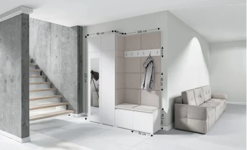 Cuier Hol Max 19, Alb/ Crem - Trinity 1