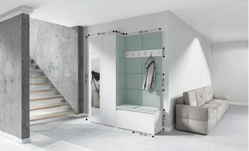 Cuier Hol Max 19, Alb/ Verde - Trinity 21