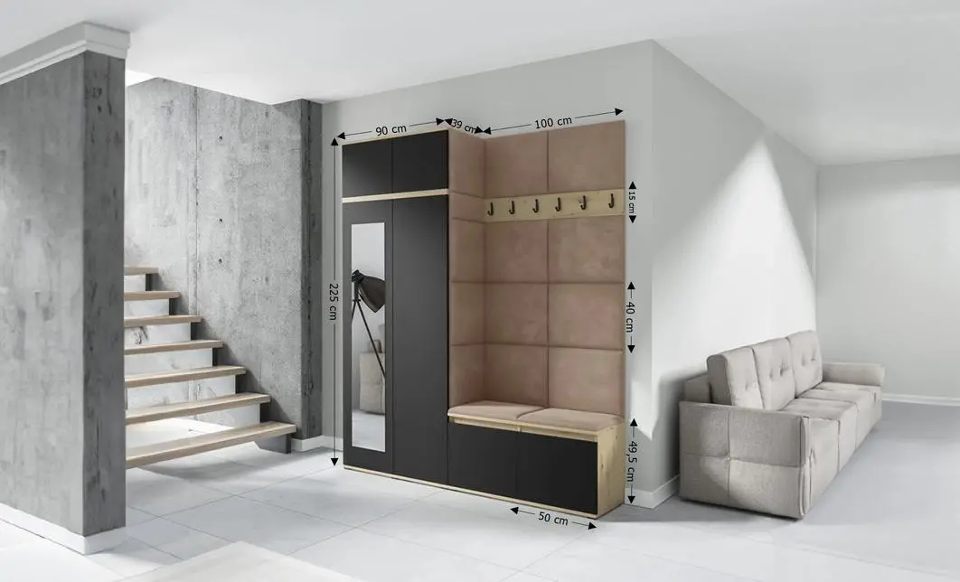 Cuier Hol Max 19, Artisan/ Bej - Trinity 4 1