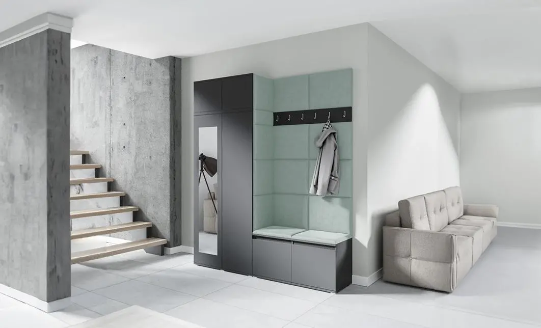 Cuier Hol Max 19, Grafit/ Verde - Trinity 21