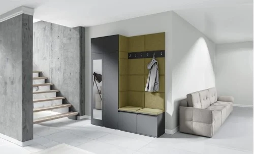 Cuier Hol Max 19, Grafit/ Verde - Trinity 27