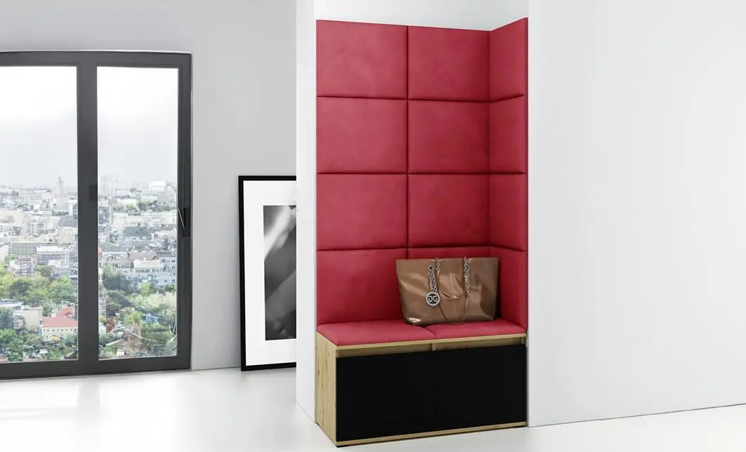 Cuier Hol Max 2, Artisan/ Rosu - Trinity 9