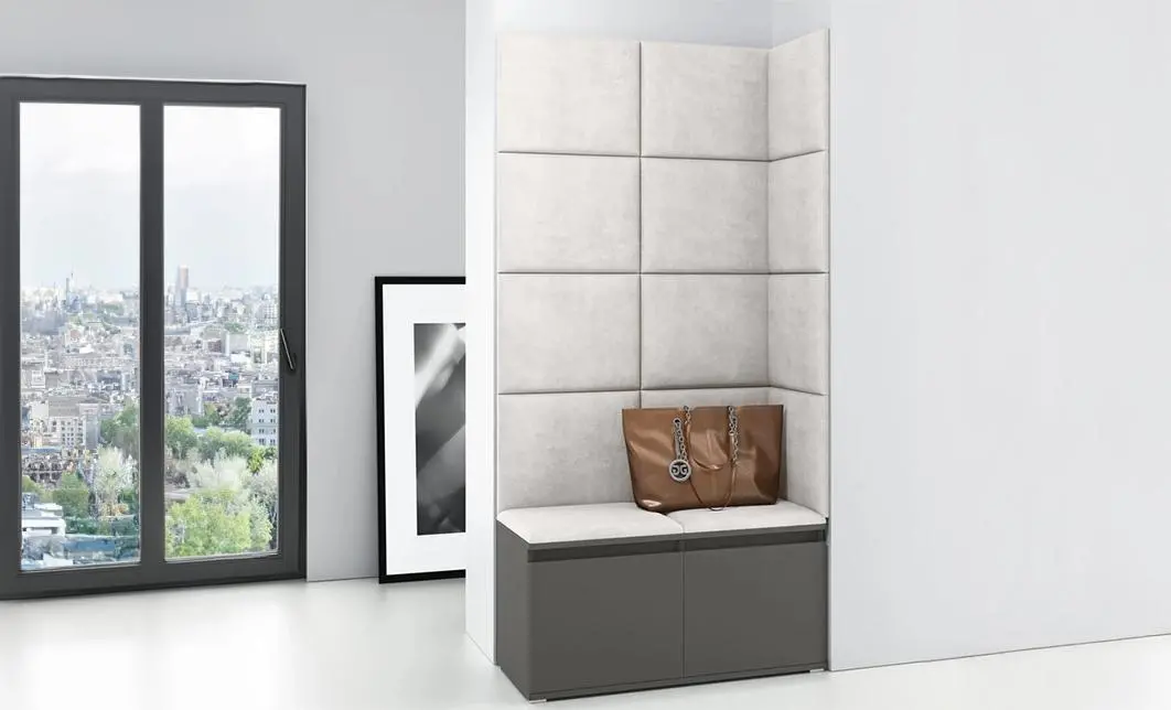 Cuier Hol Max 2, Grafit/ Crem - Trinity 1