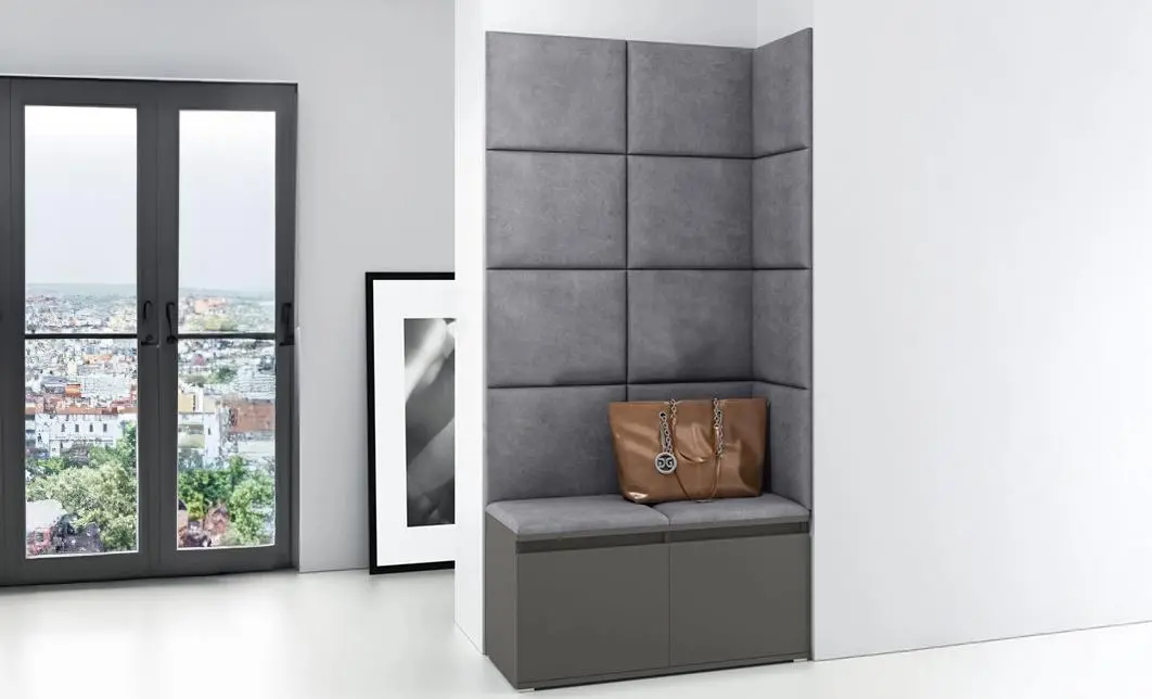 Cuier Hol Max 2, Grafit/ Gri - Trinity 14