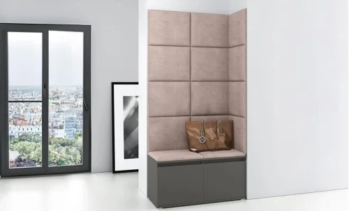 Cuier Hol Max 2, Grafit/ Maro - Trinity 5