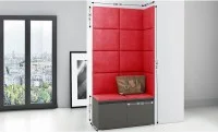 Cuier Hol Max 2, Grafit/ Rosu - Trinity 9 1