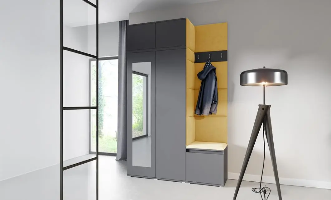 Cuier Hol Max 20, Grafit/Galben - Trinity 18