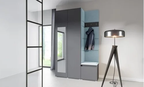 Cuier Hol Max 20, Grafit/Albastru - Trinity 22