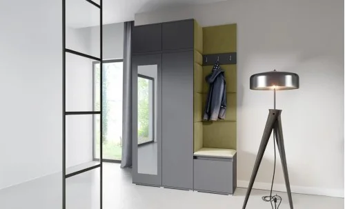 Cuier Hol Max 20, Grafit/Verde - Trinity 27