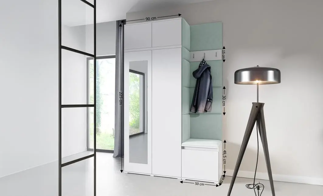 Cuier Hol Max 20, Alb/Verde - Trinity 21 1