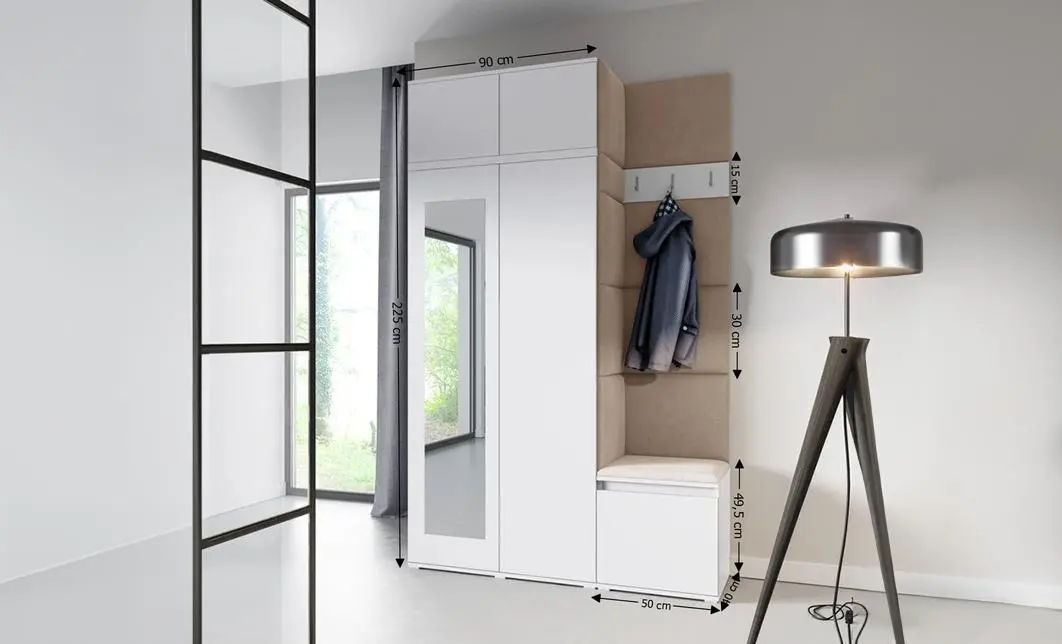 Cuier Hol Max 20, Alb/Bej - Trinity 4 1