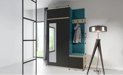 Cuier Hol Max 20, Artisan/Albastru - Trinity 13