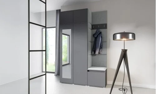 Cuier Hol Max 20, Grafit/Gri - Trinity 14