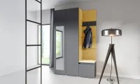 Cuier Hol Max 20, Grafit/Galben - Trinity 18