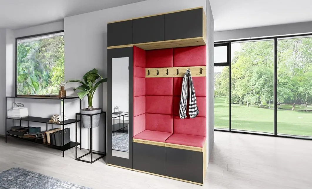 Cuier Hol Max 21, Artisan/ Rosu - Trinity 9