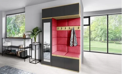 Cuier Hol Max 21, Artisan/ Rosu - Trinity 9