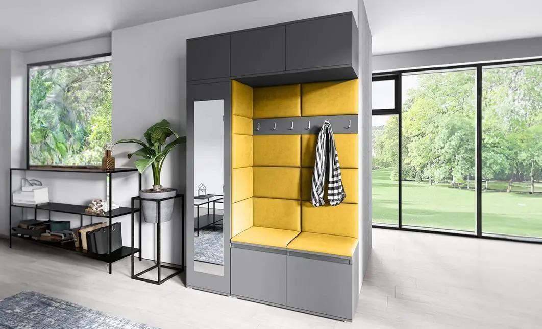 Cuier Hol Max 21, Grafit/ Portocaliu - Trinity 26