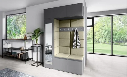 Cuier Hol Max 21, Grafit/ Verde - Trinity 27