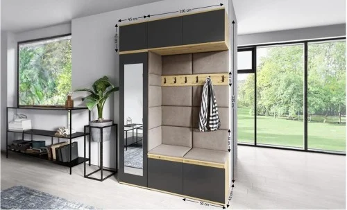 Cuier Hol Max 21, Artisan/ Bej - Trinity 3