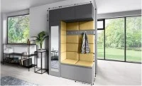 Cuier Hol Max 21, Grafit/ Galben - Trinity 18 1