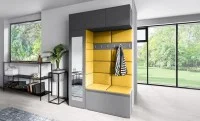 Cuier Hol Max 21, Grafit/ Portocaliu - Trinity 26