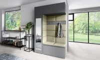 Cuier Hol Max 21, Grafit/ Verde - Trinity 27