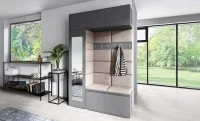Cuier Hol Max 21, Grafit/ Maro - Trinity 5