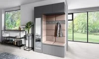 Cuier Hol Max 21, Grafit/ Maro - Trinity 7