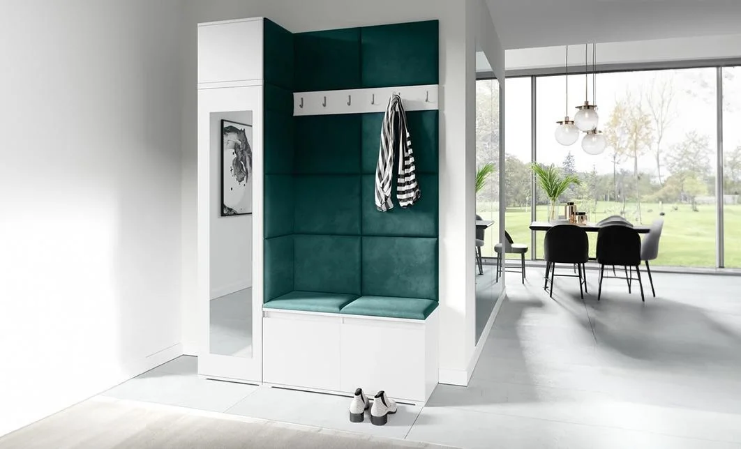 Cuier Hol Max 22, Alb/ Verde - Trinity 28