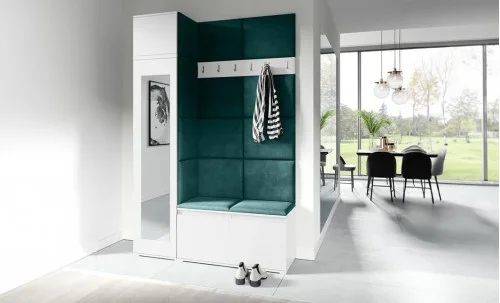 Cuier Hol Max 22, Alb/ Verde - Trinity 28