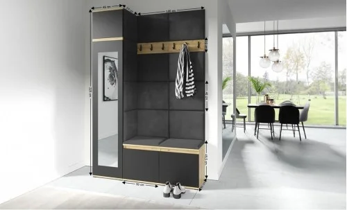 Cuier Hol Max 22, Artisan/ Gri - Trinity 15