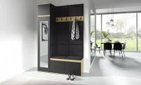 Cuier Hol Max 22, Artisan/ Negru - Trinity 16