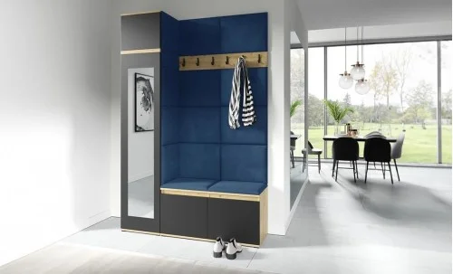 Cuier Hol Max 22, Artisan/ Albastru - Trinity 31