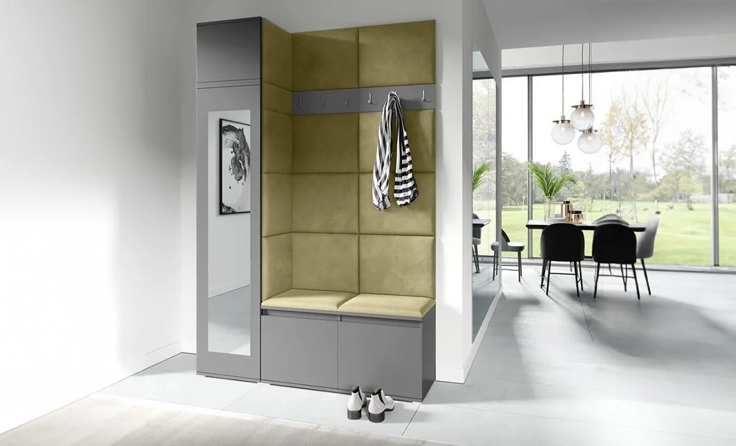 Cuier Hol Max 22, Grafit/ Verde - Trinity 27