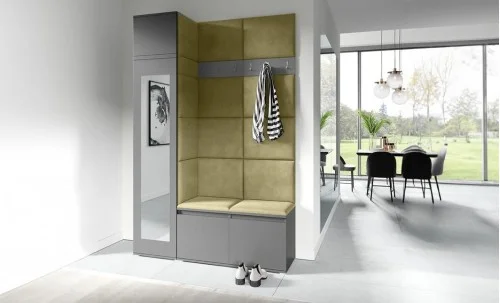 Cuier Hol Max 22, Grafit/ Verde - Trinity 27