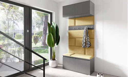 Cuier Hol Max 23, Grafit/ Galben - Trinity 18