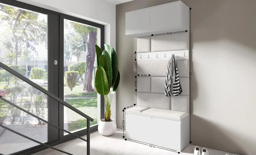 Cuier Hol Max 23, Alb/ Crem - Trinity 1 1