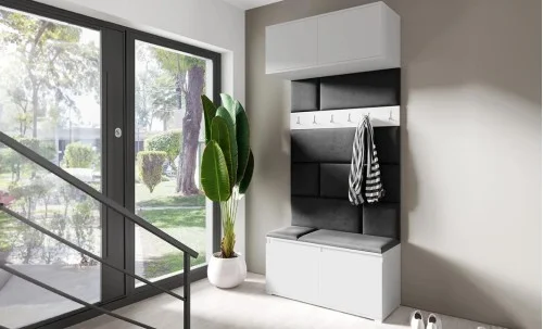 Cuier Hol Max 23, Alb/ Negru - Trinity 16