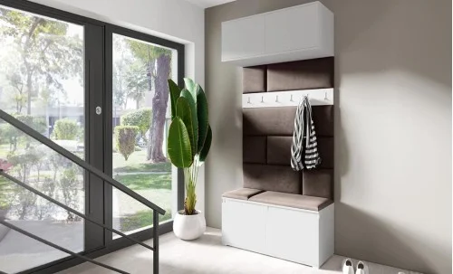 Cuier Hol Max 23, Alb/ Maro - Trinity 8