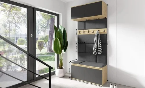 Cuier Hol Max 23, Artisan/ Gri - Trinity 15