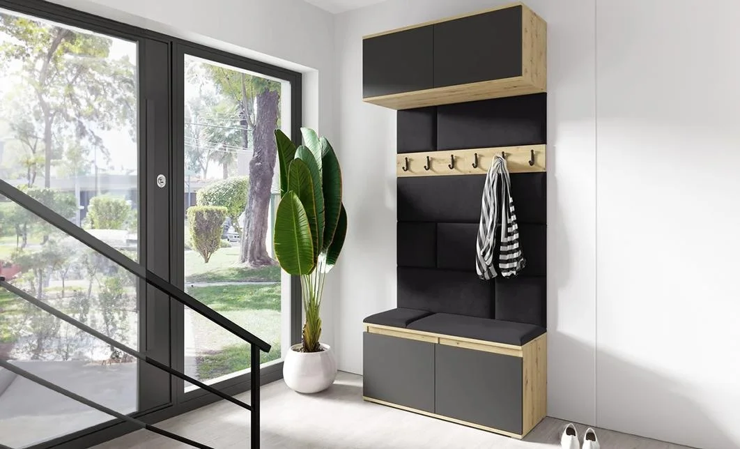 Cuier Hol Max 23, Artisan/ Negru - Trinity 16