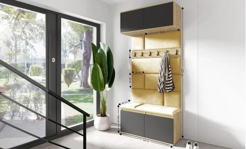 Cuier Hol Max 23, Artisan/ Galben - Trinity 18