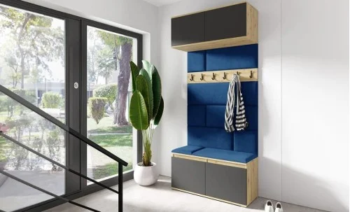 Cuier Hol Max 23, Artisan/ Albastru - Trinity 31