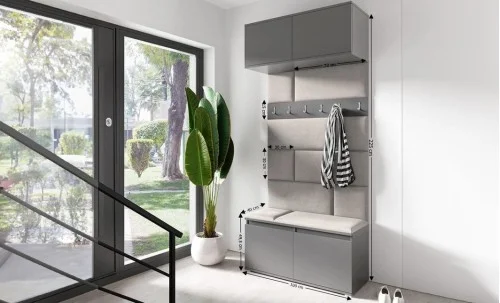 Cuier Hol Max 23, Grafit/ Bej - Trinity 2